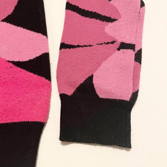 Cynthia Rowley Long Sleeve Floral Sweater Womens Medium - Picture 9 of 16